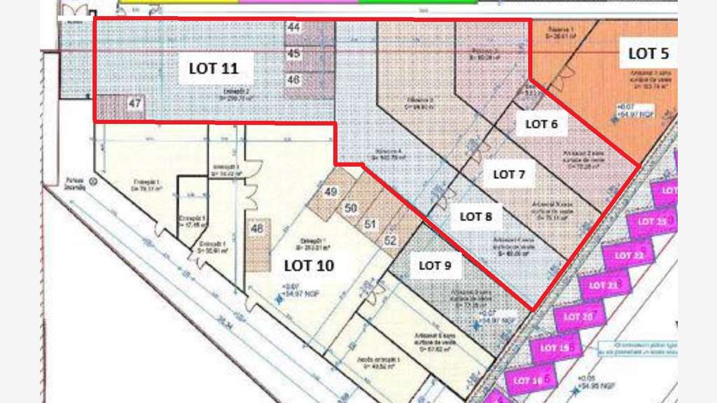 Local commercial 150 m² Saint-Esteve