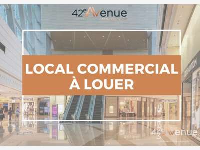 Loue local commercial 87m² empl N°1 Saint Etienne