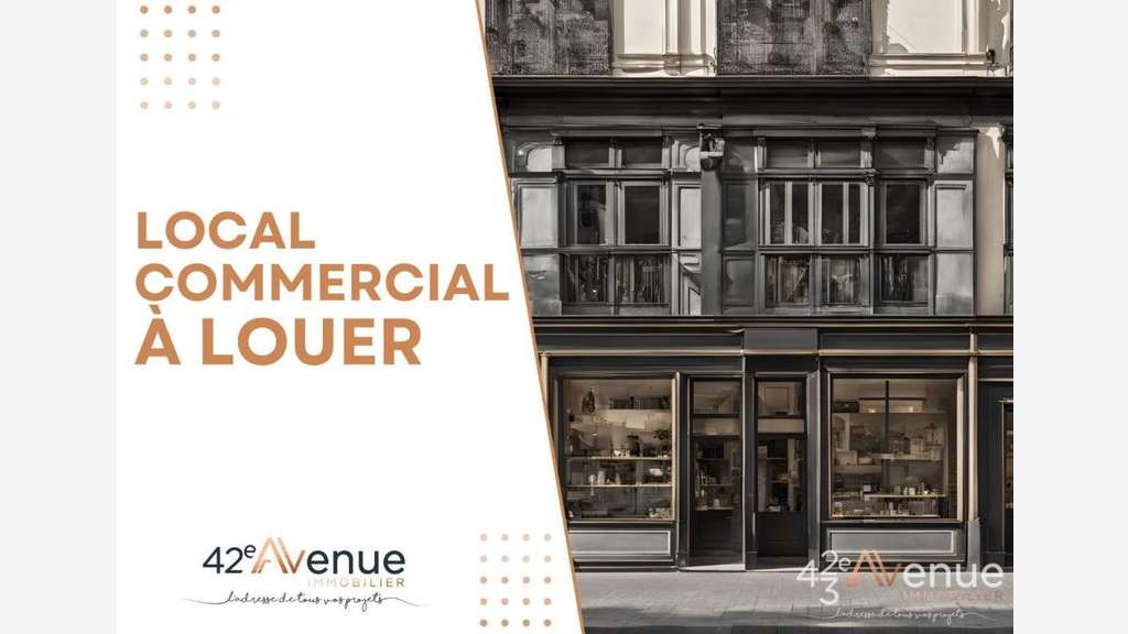 A louer local commercial à Saint-Étienne centre