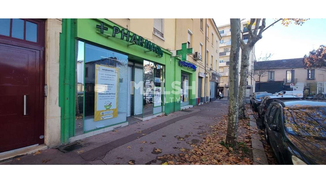 A louer local commercial 67m² à Saint-Fons