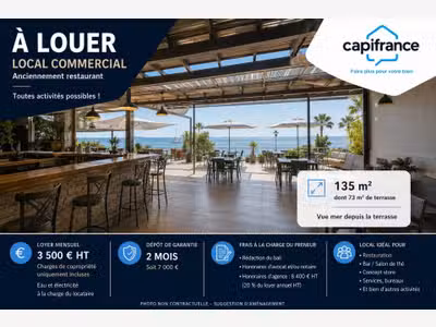 A LOUER - SAINT-FRANÇOIS - LOCAL COMMERCIAL 135 