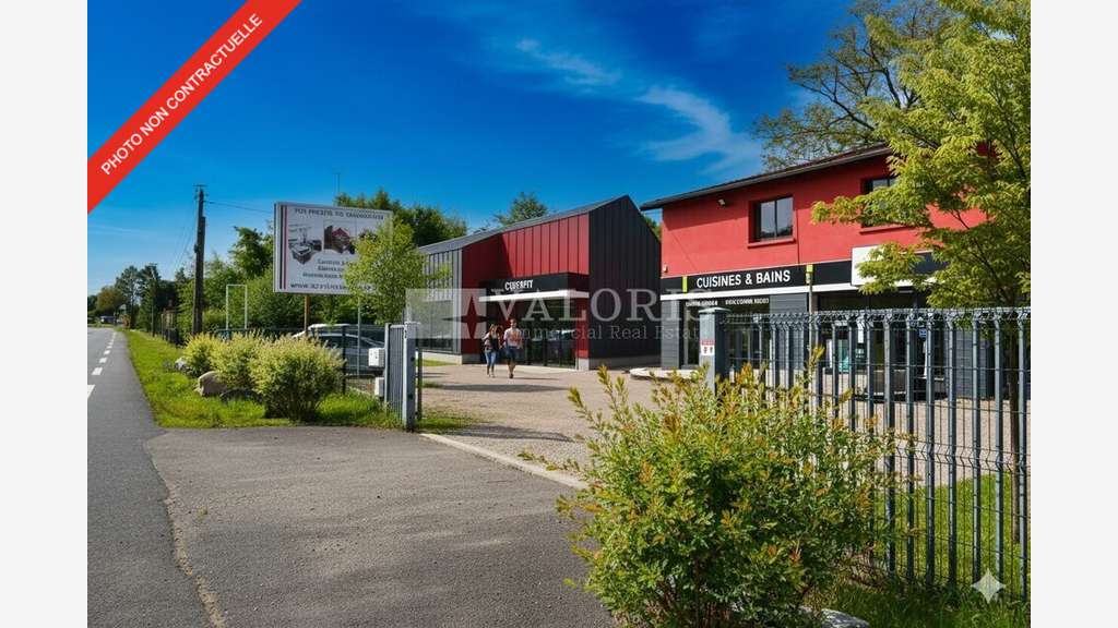 A louer local commercial 211m² Saint-Genis-Laval