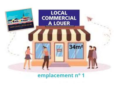 Location Locaux commerciaux - Boutiques à Saint-Gilles-Croix-de-Vie