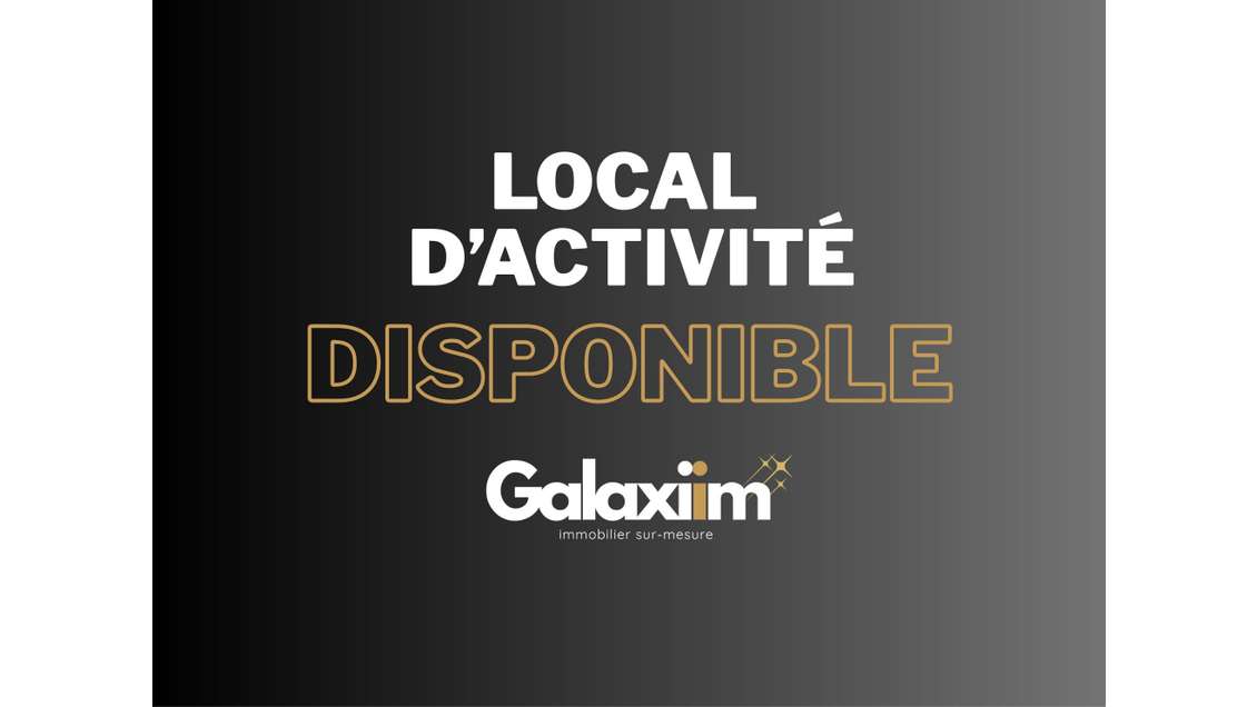 A louer local commercial 188m² ZI Saint Grégoire