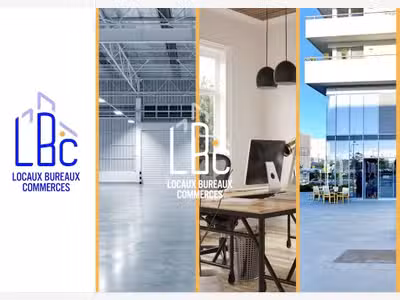 Loue local commercial 142m² à St Herblain Atlantis