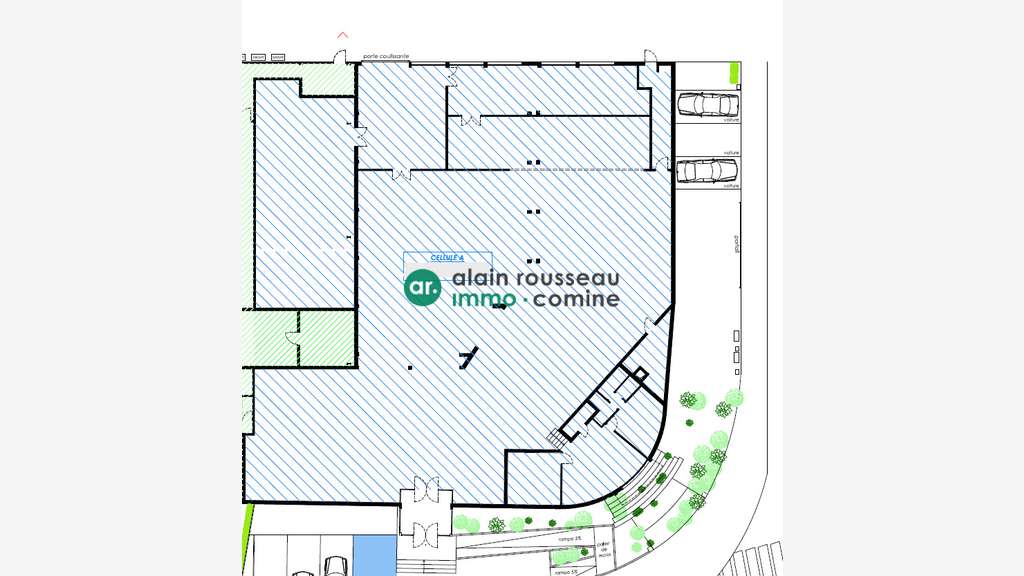 Local commercial 992m² à Saint-Herblain Atlantis