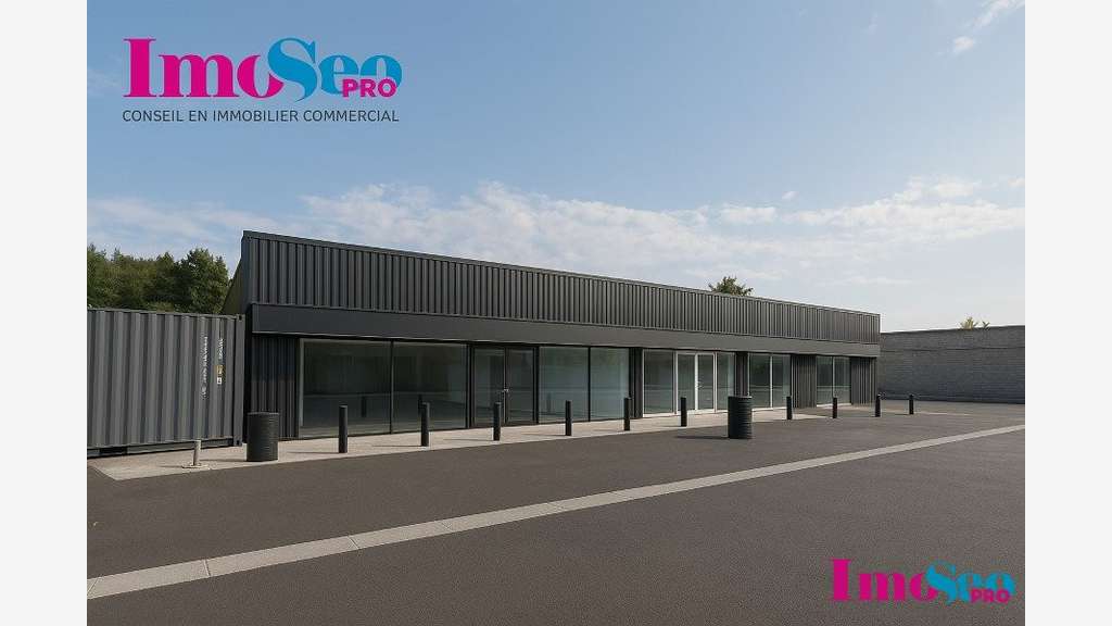 Local commercial 160m² à louer à St-Jean-d'Illac