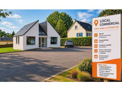 Location Locaux commerciaux - Boutiques à Saint-Jean-la-Poterie