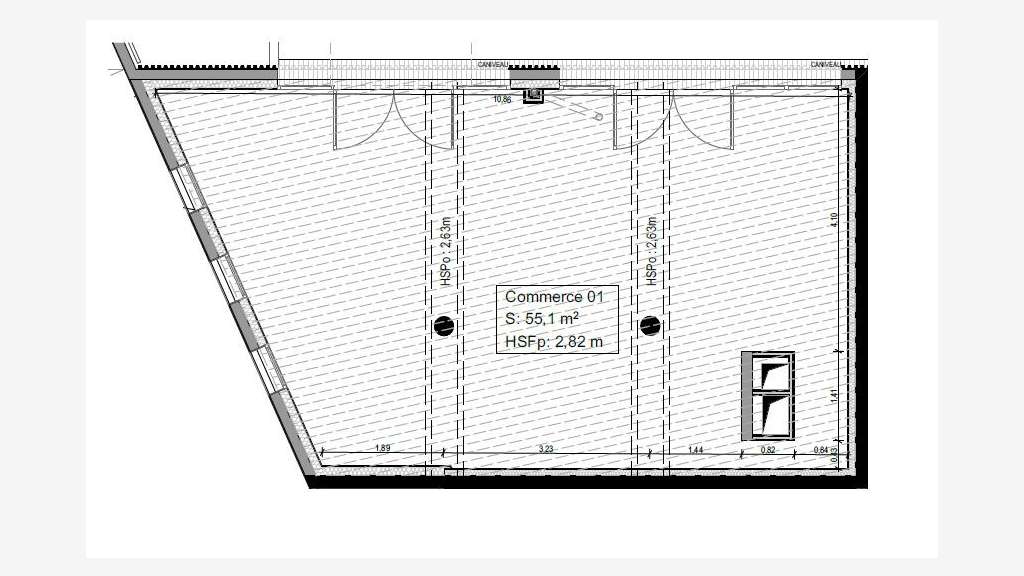 Local de 111m² à louer en RDC à Saint Jorioz 74