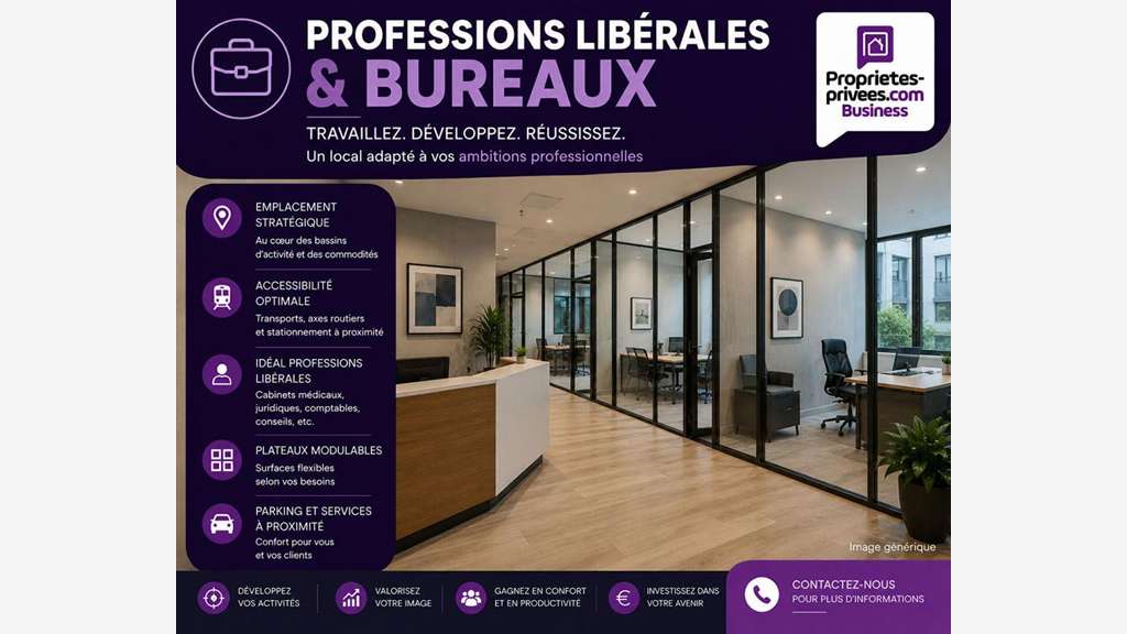 METZ CITY PARC - PLATEAU NEUF DE BUREAUX OU
