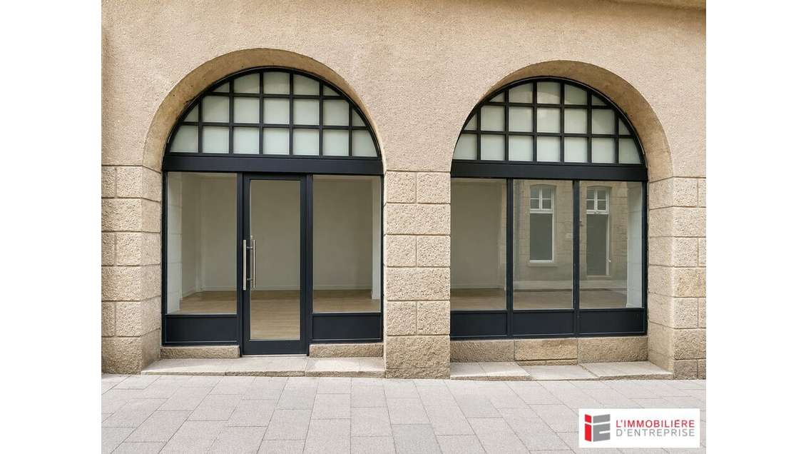 Local commercial 64m² à louer à Saint Malo centre