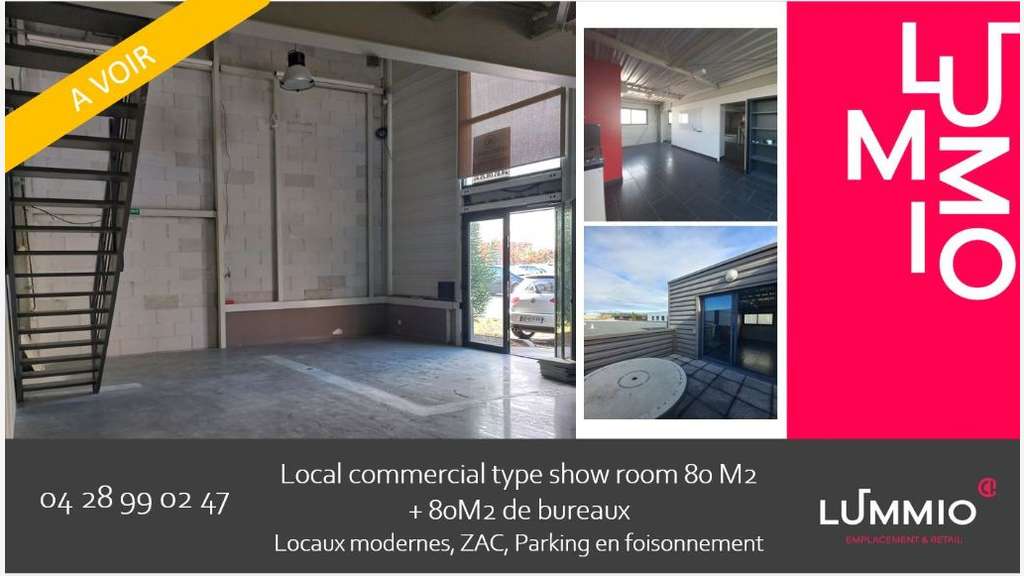 A louer local 160m² ZAC Saint-Marcel-lès-Valence