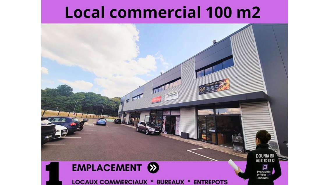 A louer local commercial 100m² empl N°1 St Maximin
