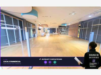 A louer local 300m² empl N°1 Saint Maximin