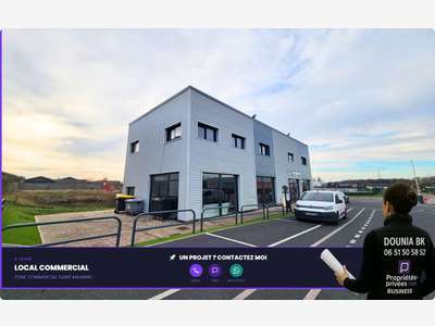 Cellule neuve 170m² zone comm Saint-Maximin