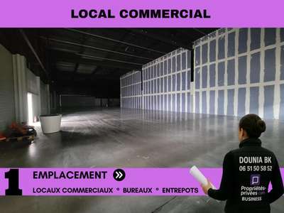 A louer local 1500m² empl premium Saint-Maximin