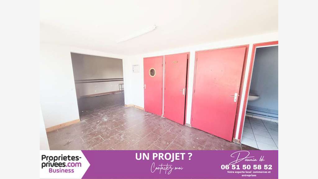 Loue local commercial d'activité 170m² St Maximin