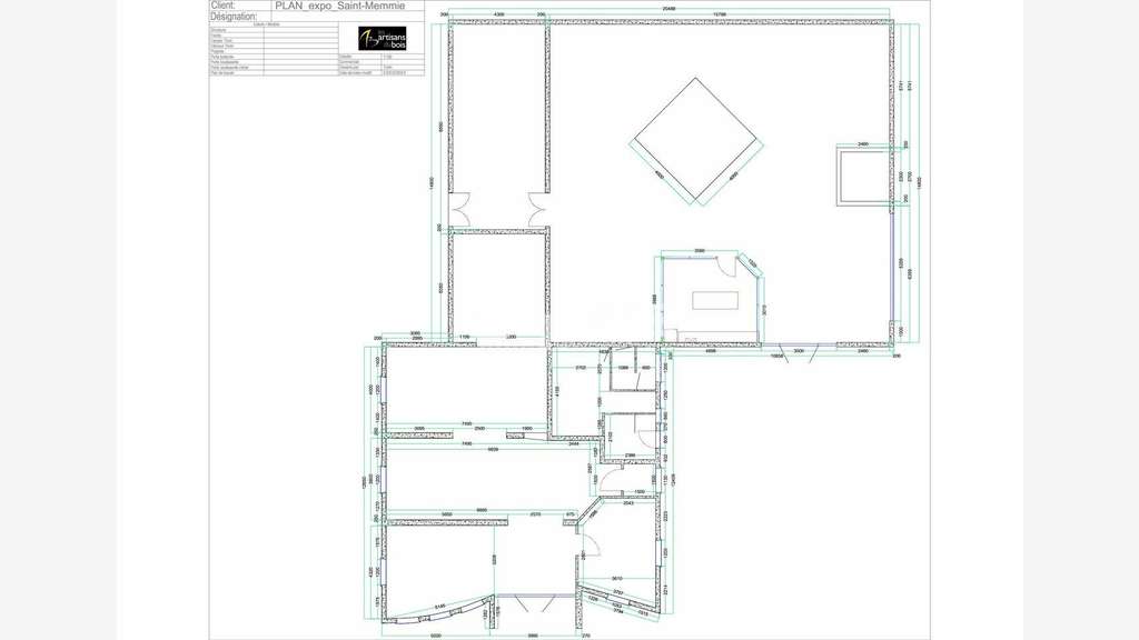 A louer local professionnel 141m² RDC Saint-Memmie
