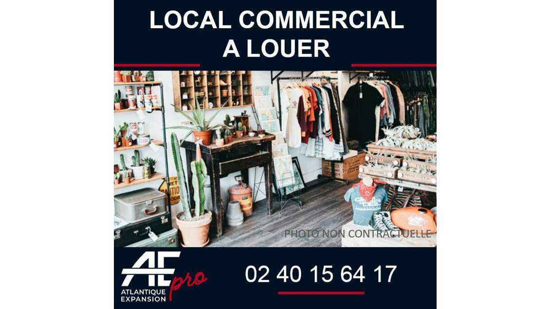 Local commercial 50m² à louer à Saint Nazaire