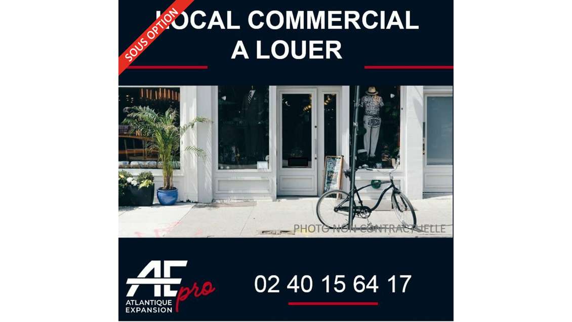 Local commercial 84m² à louer à Saint Nazaire