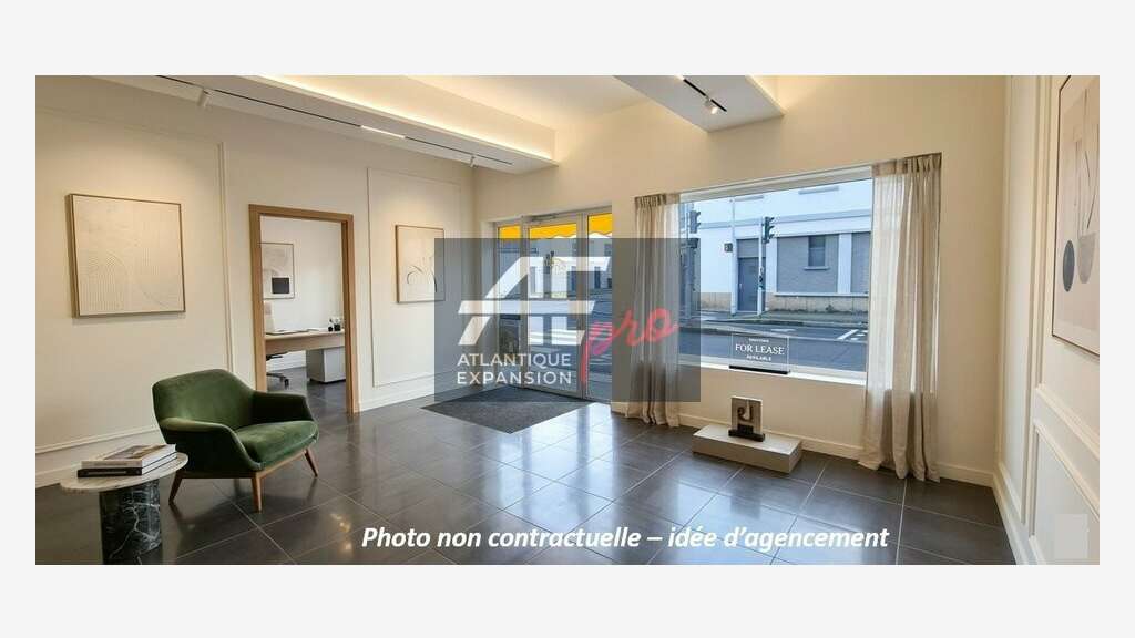 Local en angle de rue 55m² à louer à Saint-Nazaire