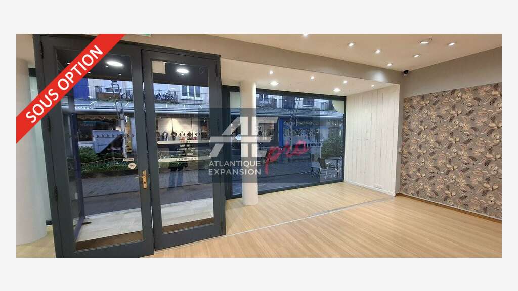 A louer local de 114m² centre-ville Saint-Nazaire