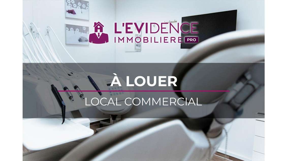 A louer local commercial 77m² à Saint-Nazaire
