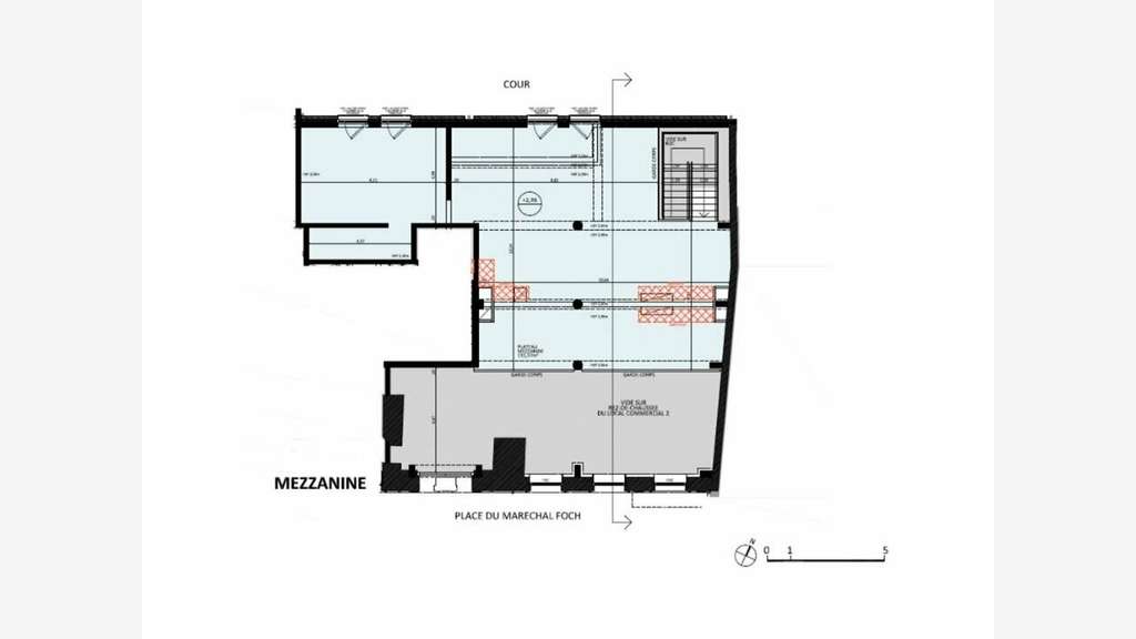 Location local commercial de 294m² Saint-Omer Foch