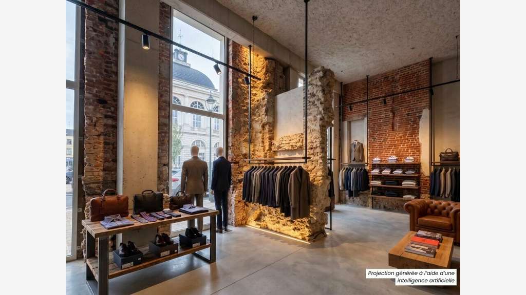 Location local commercial de 294m² Saint-Omer Foch