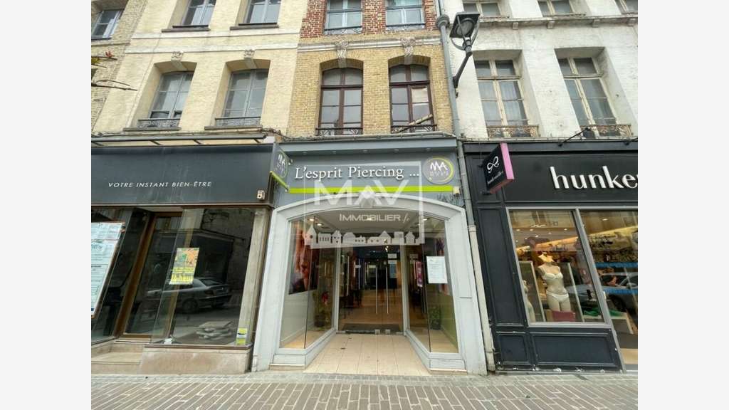 A louer local commercial 90m² coeur de Saint-Omer