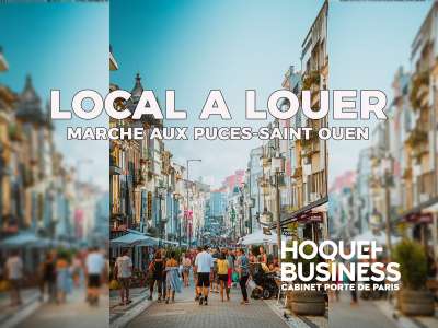 A louer local pour restauration Puces de St-Ouen