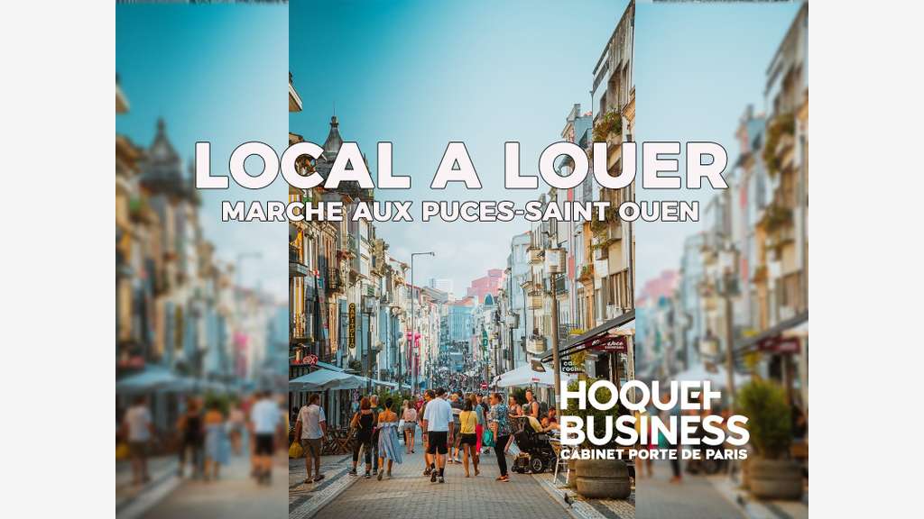 A louer local pour restauration Puces de St-Ouen