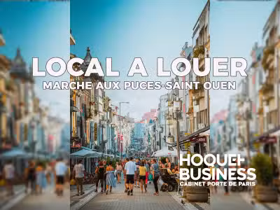 A louer local pour restauration Puces de St-Ouen