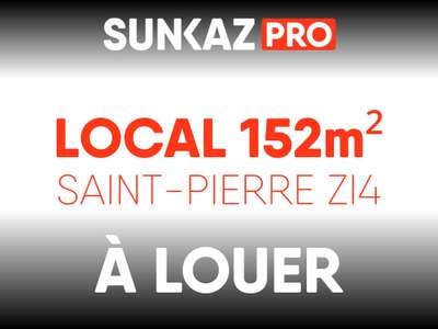 ZI 4 local 152m2 - Loyer 2 800  HT