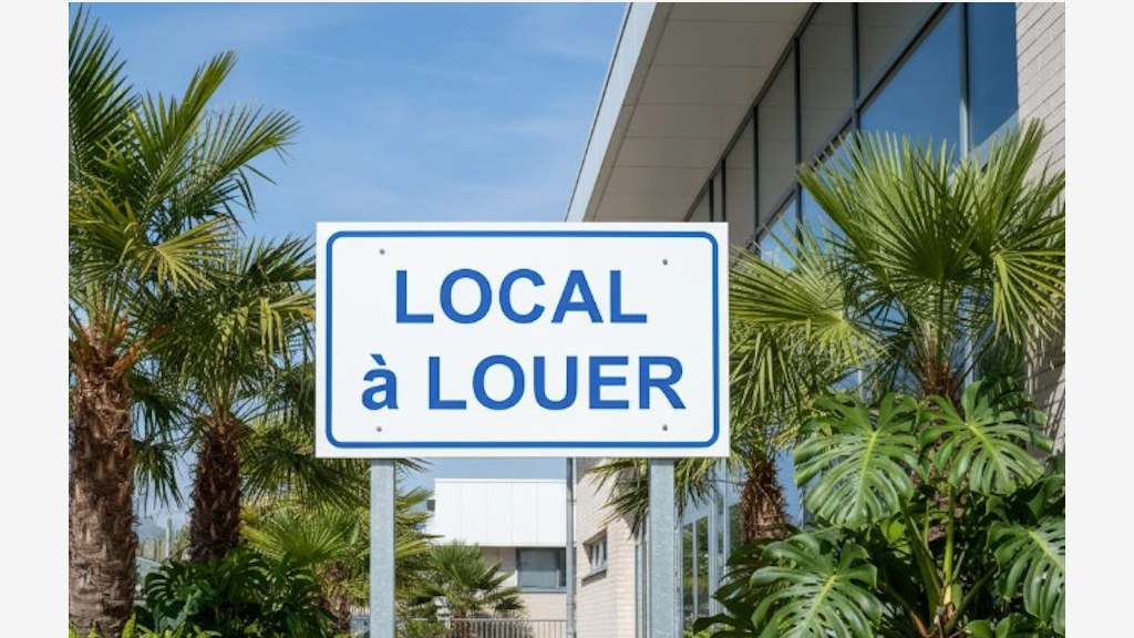 A louer local 152m² R+1 PMR Saint-Pierre  ZI 4  