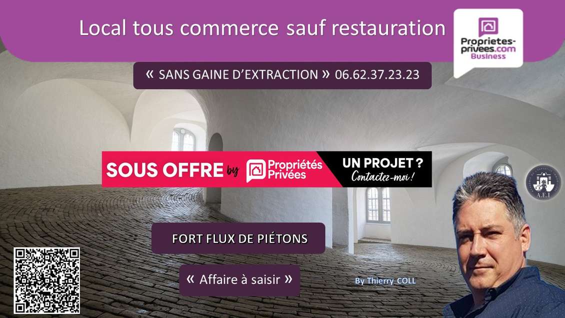 Location local commercial 70m² à Saint Priest