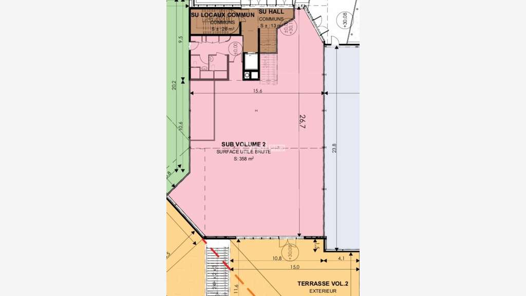 Loue local commercial 358m² St-Sébastien-sur-Loire
