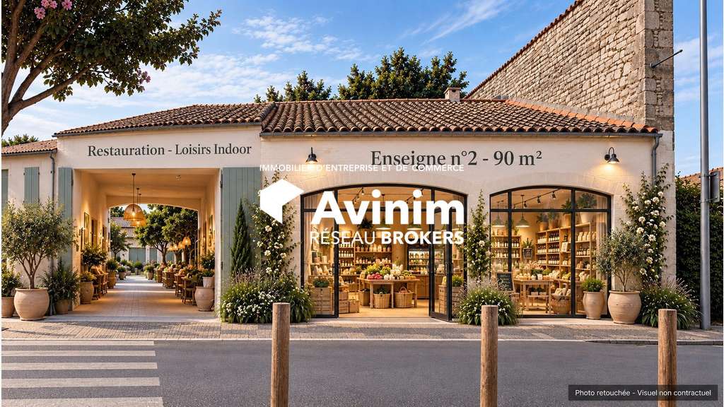 A louer local commercial 90m² Sainte Marie de Ré 