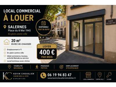 Location Locaux commerciaux - Boutiques à Salernes