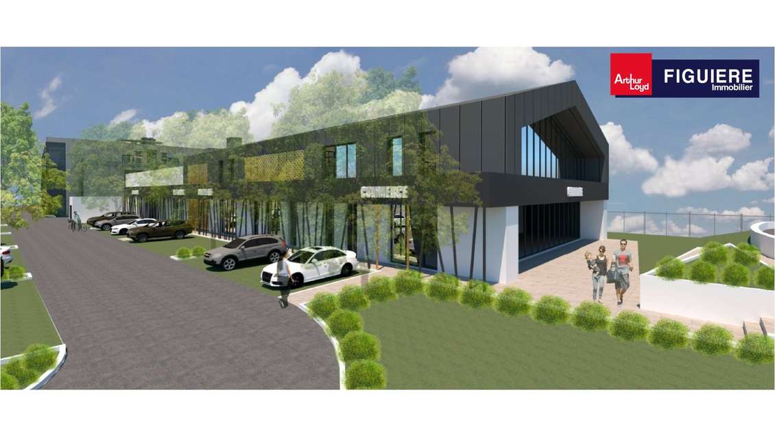 A louer local pro ou commercial 480m² Salon de Pce