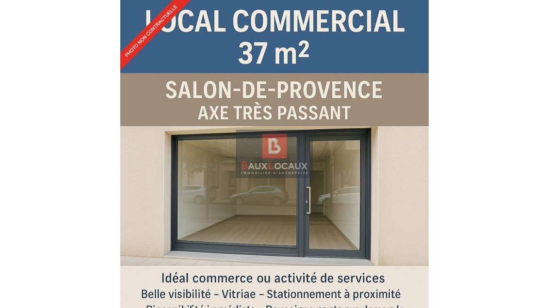 SALON DE PROVENCE - LOCAL COMMERCIAL à louer