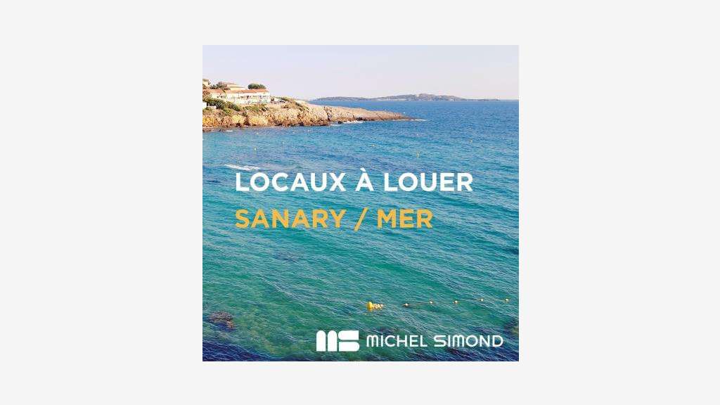A louer local 195m² sur un axe pénétrant à Sanary
