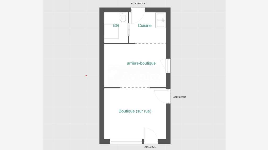 Location local 30m² proche Gare à Sannois centre