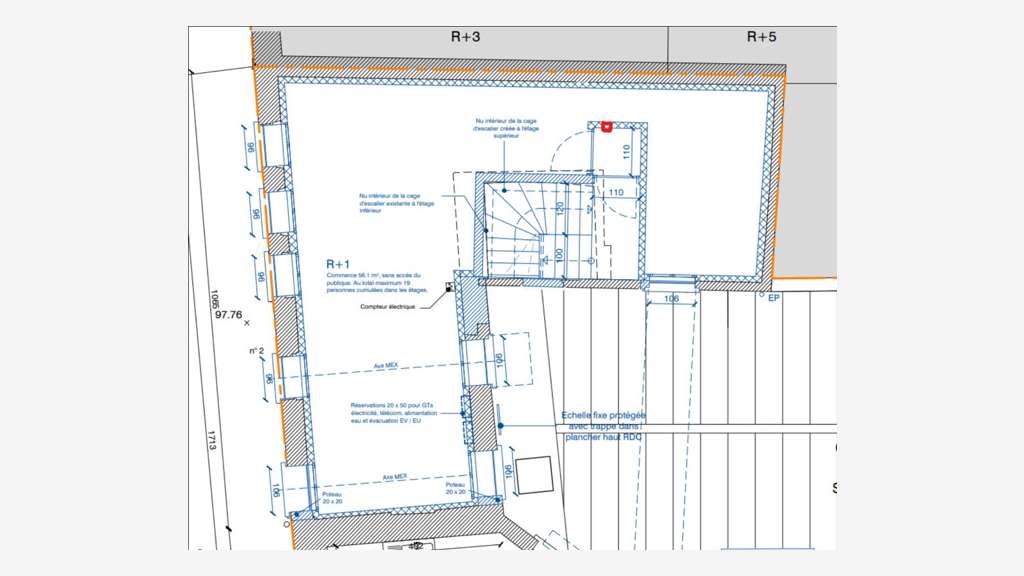 Plateau de bureaux à louer hypercentre Sceaux 92