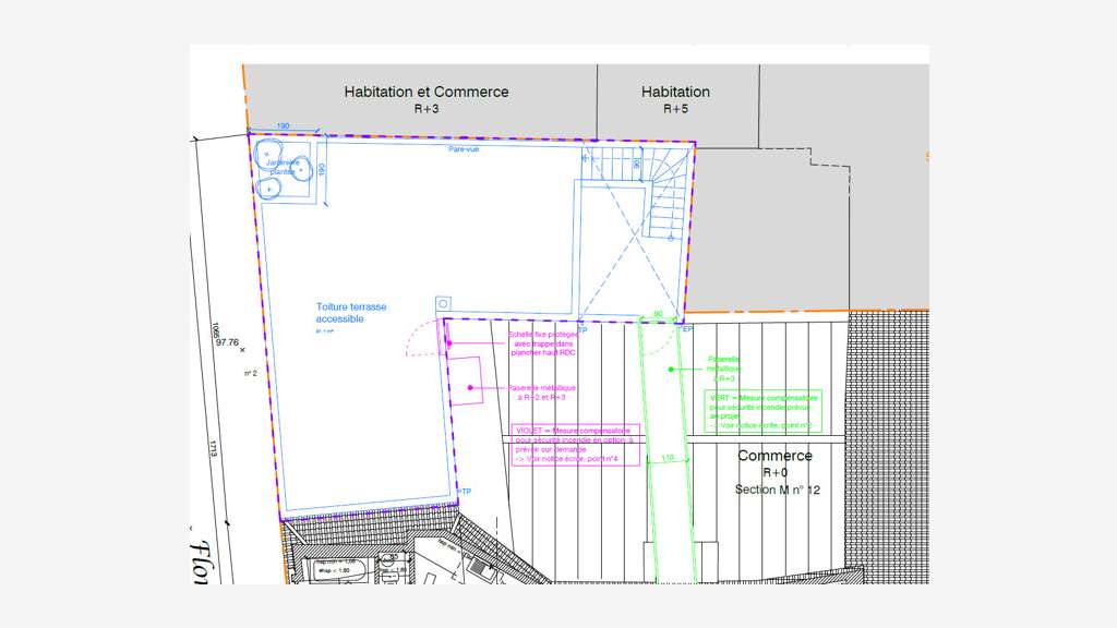 Plateau bureaux avec rooftoop hypercentre Sceaux