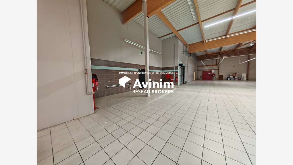 A louer cellule commerciale 1800m² ZAC Segré