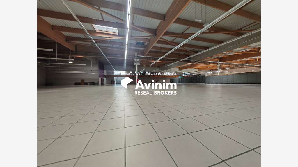 A louer cellule commerciale 1800m² ZAC Segré