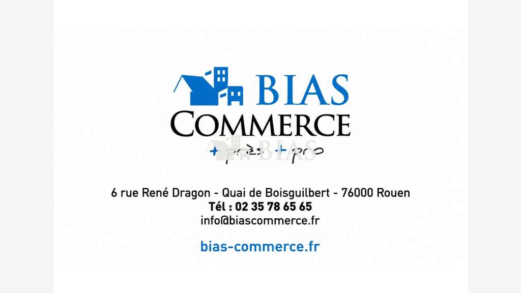 Local commercial 290m² à louer à Rouen Rive Gauche