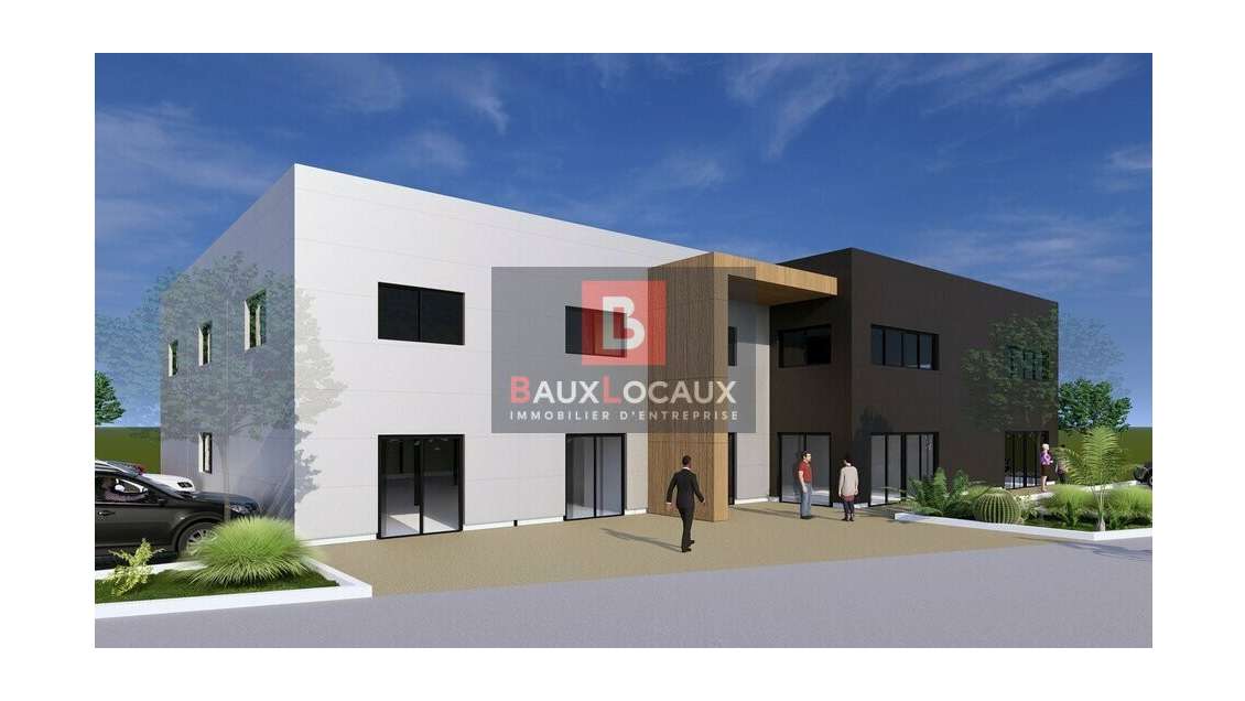 Local commercial neuf 119m² à louer à Sénas A7/RN7