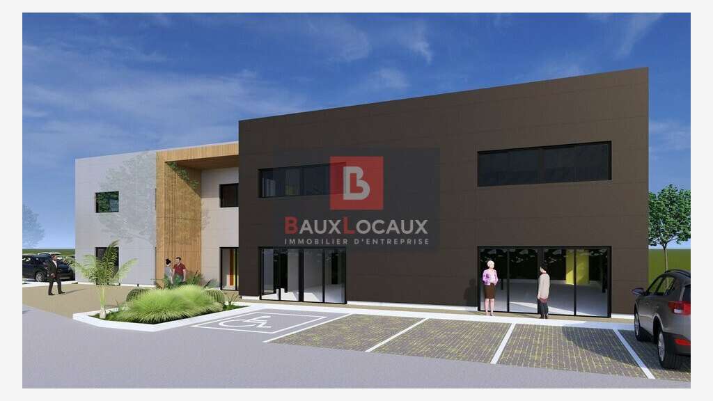 Local commercial neuf 119m² à louer à Sénas A7/RN7